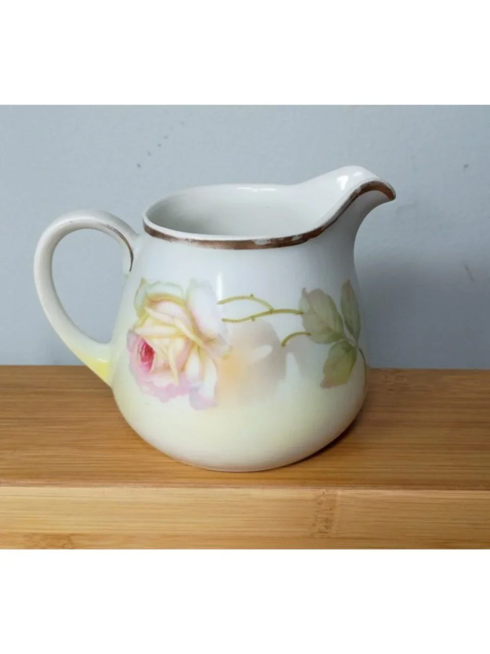 Antique VP Vessra Germany Floral Creamer Porcelain